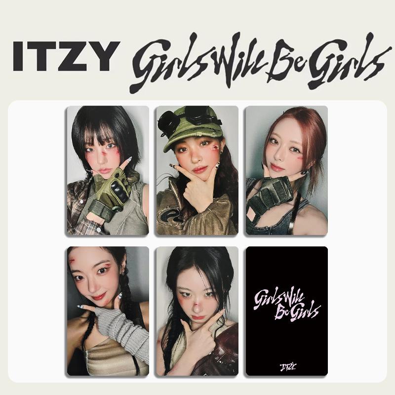 ITZY Girls Will Be Girls Album Postcards & Bonus Cards Set