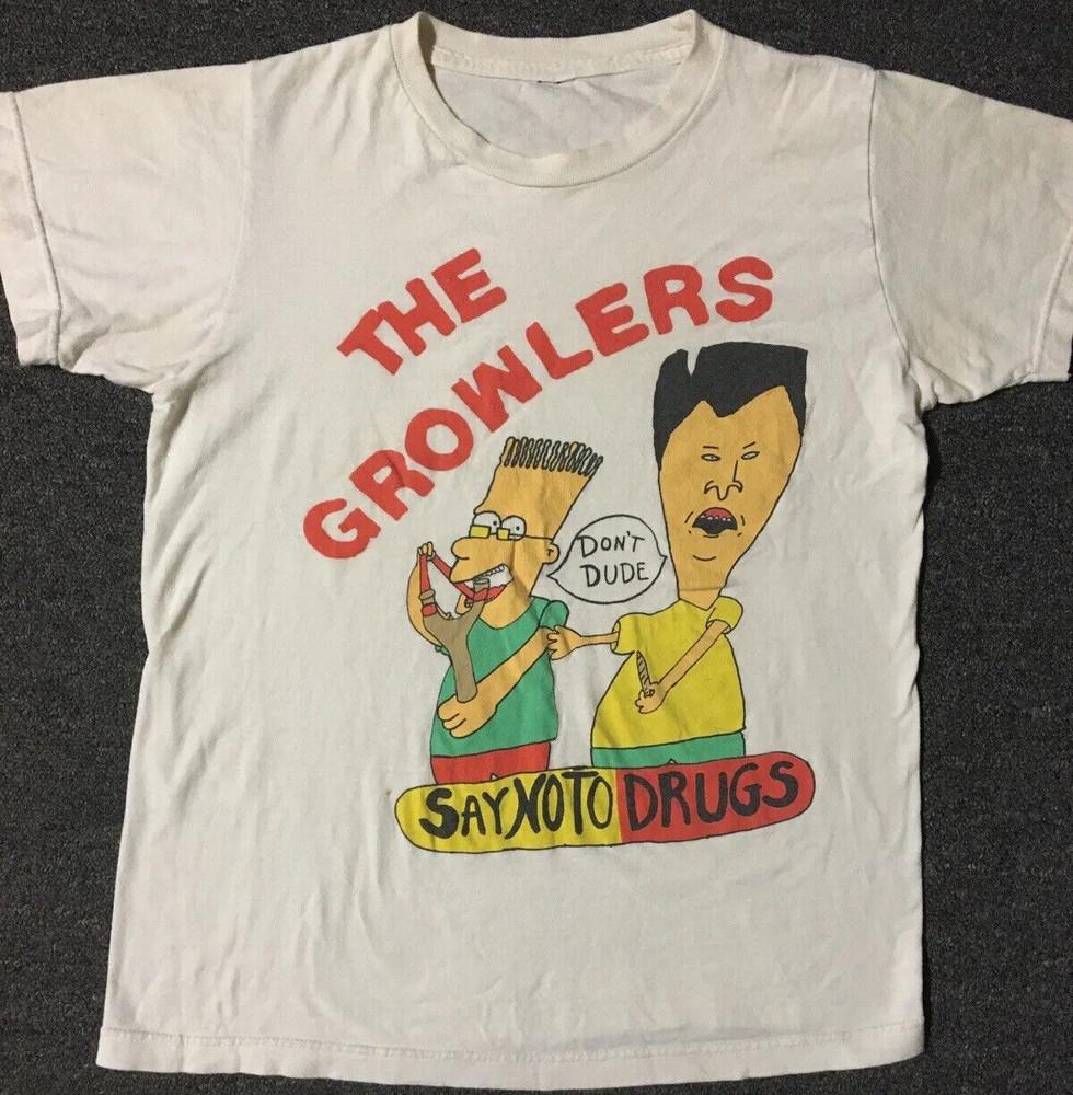 The Growlers Faded Скажи Нет Наркотикам Подарок Для Фанатов S to 4XL Футболка Унисекс Футболка M