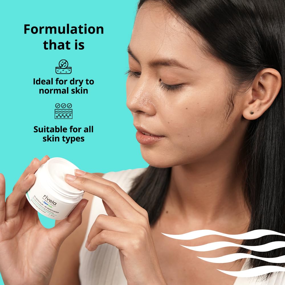 Rivela Dermascience By Cipla B5 Moisturizer Cream With 3% Sepicalm Hydrating & Plumping 50 Ml