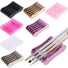 5 grilles Nail Art peinture porte-pinceau porte-brosse à ongles peinture stylo reste support support UV Gel brosse présentoir outils de manucure