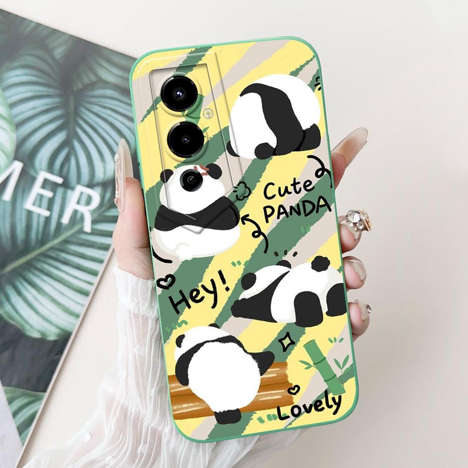 For Tecno Pova 4 Cases LG7n Fashion Flower Soft Liquid Silicone Fundas Matte Cover For Tecno Pova 4 Pova4 4G Pro LG8n Phone Case