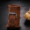 JEWELRYWE Wristwatch with Leather Strap, Waterproof, Analogue Display, for Men`s Brown