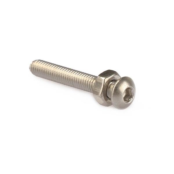 340PCS/SET M3 Stainless Steel Hex Socket Screws Nut Set With Box nut sock  metic nut and bolt assortment  thumb screw m3 color