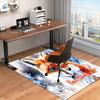 1PC Custom Name Winter Fox Portrait Theme Floor Mat Ideal for Living Room, Game Rooms, Office, Bedroom Floor Mat Design