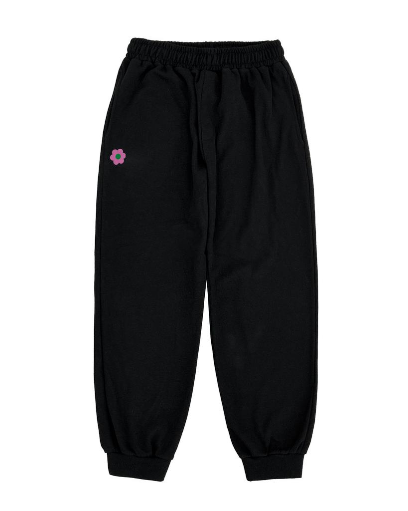 REIKU Rk Flower Tyover Pants Black Rk-05