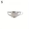 Stainless Steel Canning Funnel, Wide Mouth Jar Funnel With Handle for Wide and Regular Mouth Jars, Food Grade Metal Jam Funnel