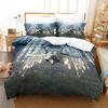 Fighter Aircraft Double Bed Comforter Cover Set Super Microfiber Duvet Cover Bed 135 Children Print Plane Bedding Set For Boy