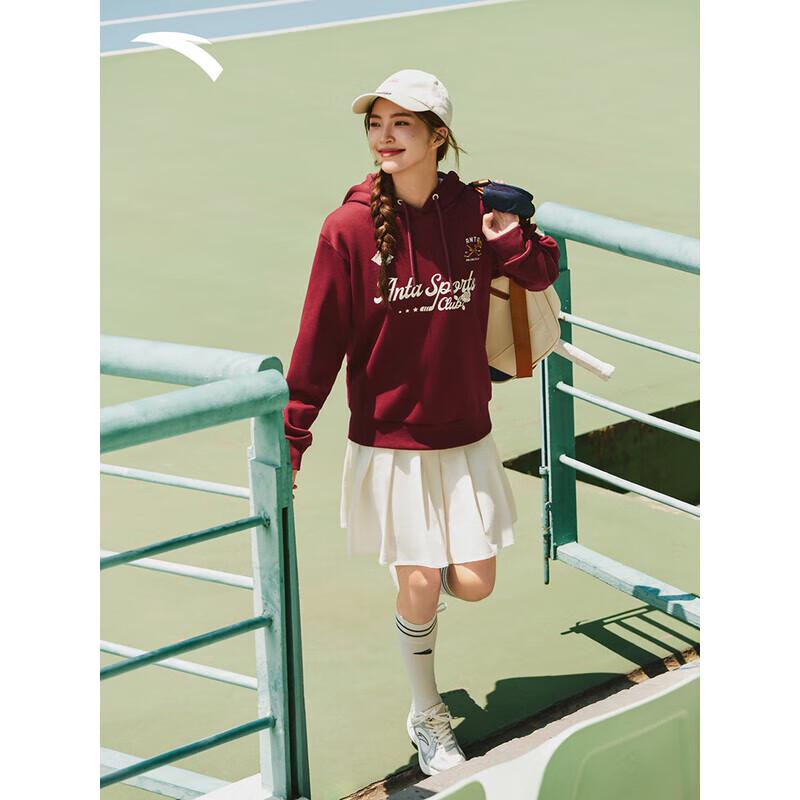 ANTA Women's Fleece Hooded Sweatshirt