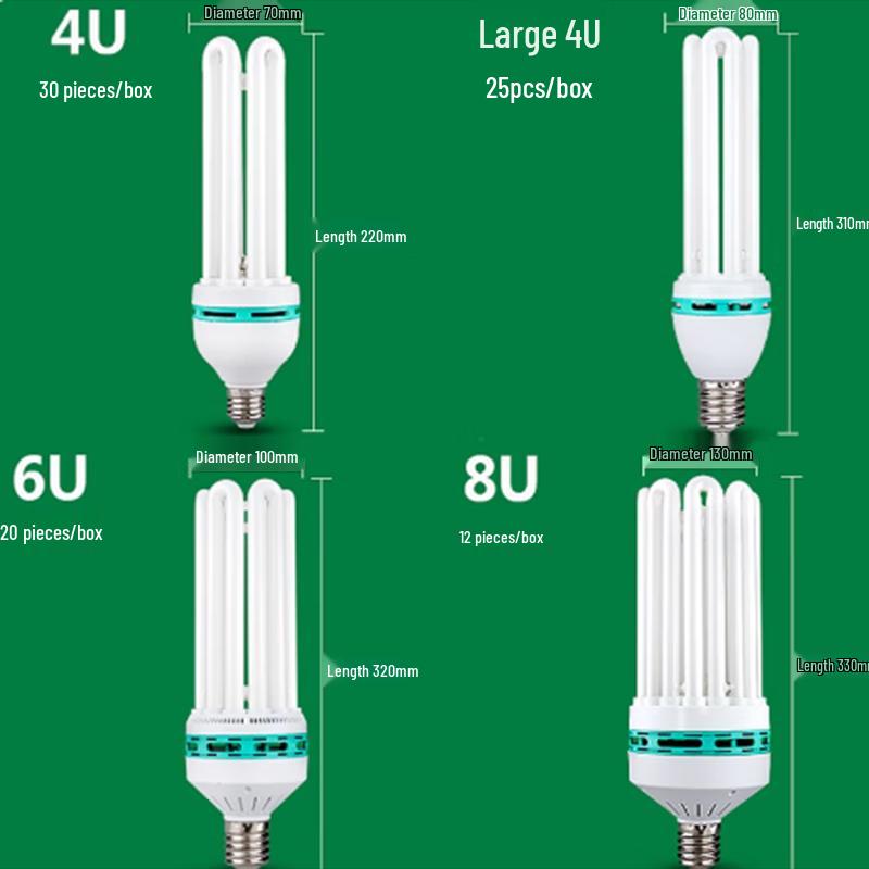 Lanxin E27 U-förmige Energiespar-LED-Lampe