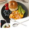 304 Stainless Steel Strainer Spoon Colander Kitchen Skimmer Scoop Colander Skimmer Food Perfora P4B5