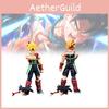 Super Saiyan Gk Double Head Sculpted Collectible Figure 24cm Pvc Model Toy