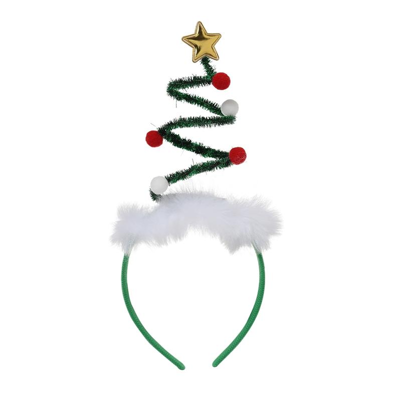 

13x30CM Elastic Christmas Headband Santa Claus Headband Men Women Xmas Decoration New Year Party Gift Headwear Accessories Christmas Hat