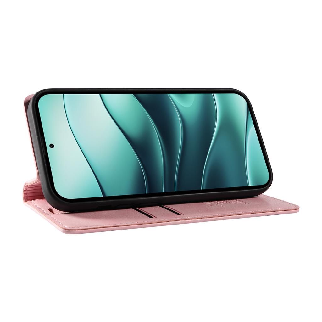 YIKATU YK-006 For Xiaomi Redmi Note 14 5G Case Magnetic Closure Leather Phone Cover Litchi Texture