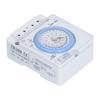 Timer Switch Mechanical Meter Dial Time Controller Din Rail Industrial Control Device 100‑240V