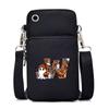 Halloween cute little ghost 26 letter messenger bag multi-function go out portable mobile phone bag