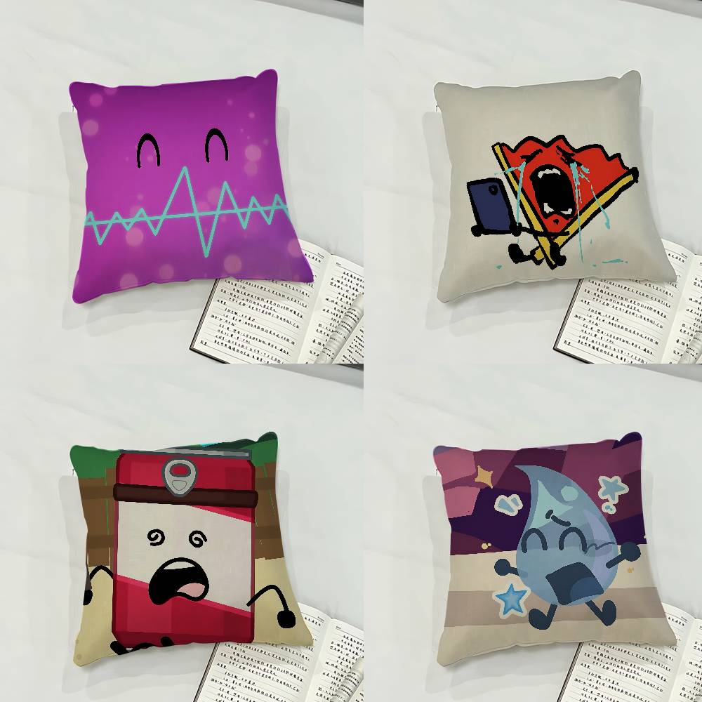 Funny AInanimate InsanityS Case Plush Fabric Soft Pillowcase Double Sided Print Cushion Cover Household Gifts