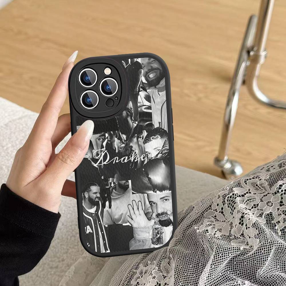 Singer Rapper D-Drake Phone Case For IPhone 16 15 14 13 12 11 Pro Max Plus 16E Soft Leather Cover