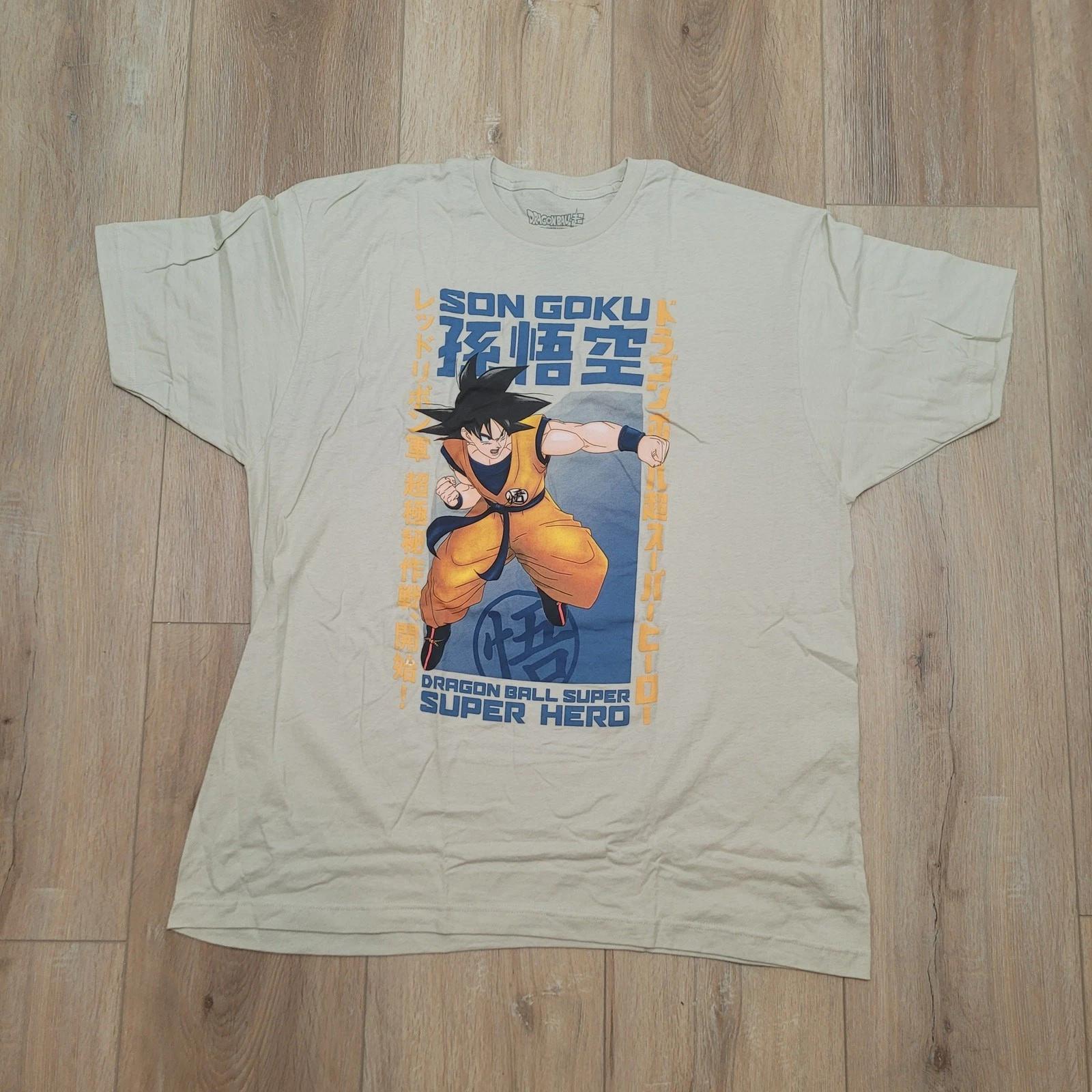 

Dragon Ball Super Super Hero T-Shirt XXL Official Goku Anime Manga Tee 2XL S