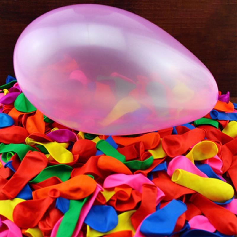 Buy 500pcs Water Balloons Party Balloons Toy Multicoloured Balloons at