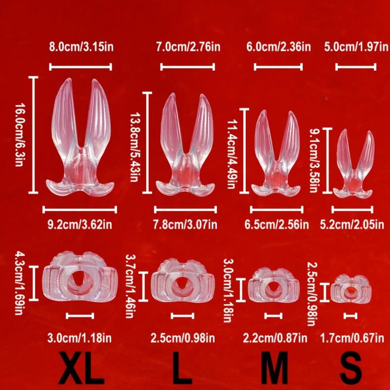 Hollow Anal Plug Dilator Butt Plug Vaginal Anus Tunnel Expansion Prostate Massager Stimulation Adult Products Sex Toy for Couple