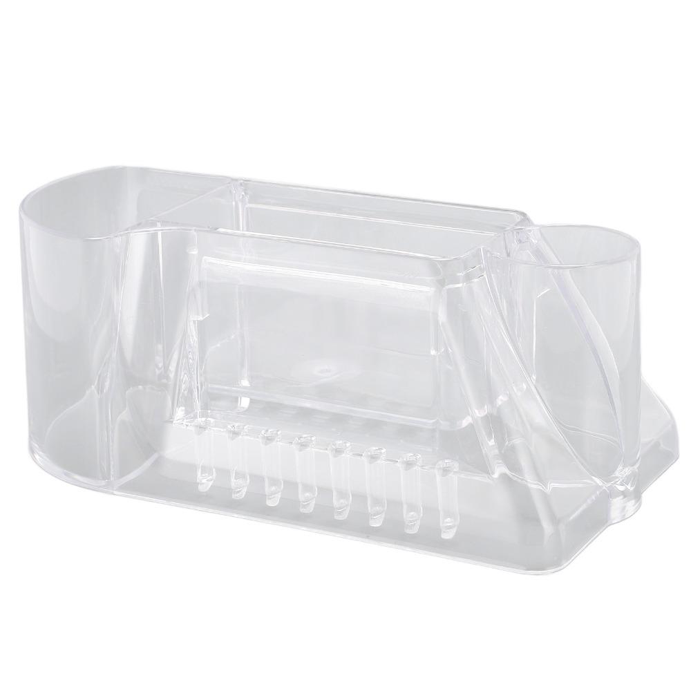Transparent Multifunctional Nail Drill Stand  Nail Grinding Bits Classified Placement