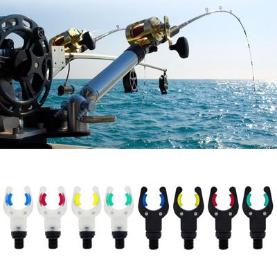 4Pcs Fishings Rod Rest Head Carp Fishings Gripper Rest Head Fishing Gripper Grips Head Holder Rod Bracket Clip
