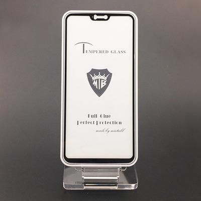 Black Glass Film Color : Black DESHENG Clear Screen Protector 25 PCS MIETUBL Full Screen Full Glue Anti-Fingerprint Tempered Glass Film for Galaxy M30
