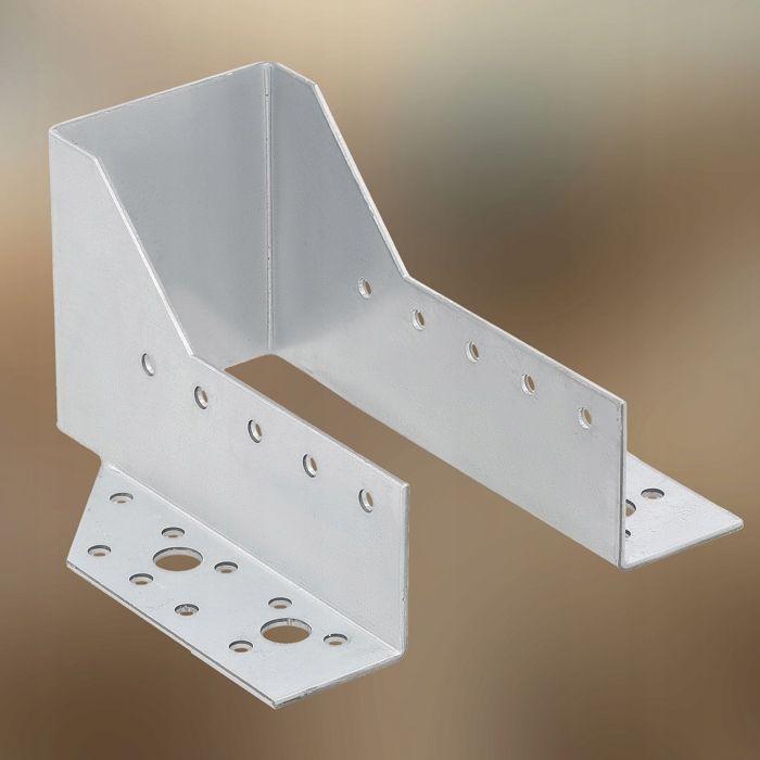 Post Mount - KOTARBAU - Type A - 60 Mm - Galvanized Steel - 10 Pieces