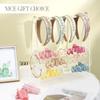 Sturdy Acrylics Headband Display Stand Organizers for Women Detachable Clear Designs Hair Accessory Storage Rack