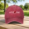 Classic Muay Thai Print Washed Baseball Cap Unisex Duckbill Hat