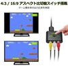 LiNKFOR RCA to HDMI 1080P compact and lightweight AV to HDMI HDMI adapter compatible with Japanese instruction manual Converter, compatible, 169/43