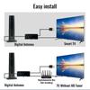 4K 1080P TV Antenna Indoor for All Smart TVs for Long Range and HD Digital with Amplifier Signal for Local Channels Supports