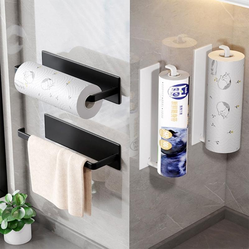 Magnetischer Papierhandtuchhalter Multifunktionale Papierhandtuchstange mit starker magnetischer Rückseite für Küche Kühlschrank Grill