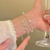 Female Minimalist Exquisite Niche Hollow Flower Bracelet