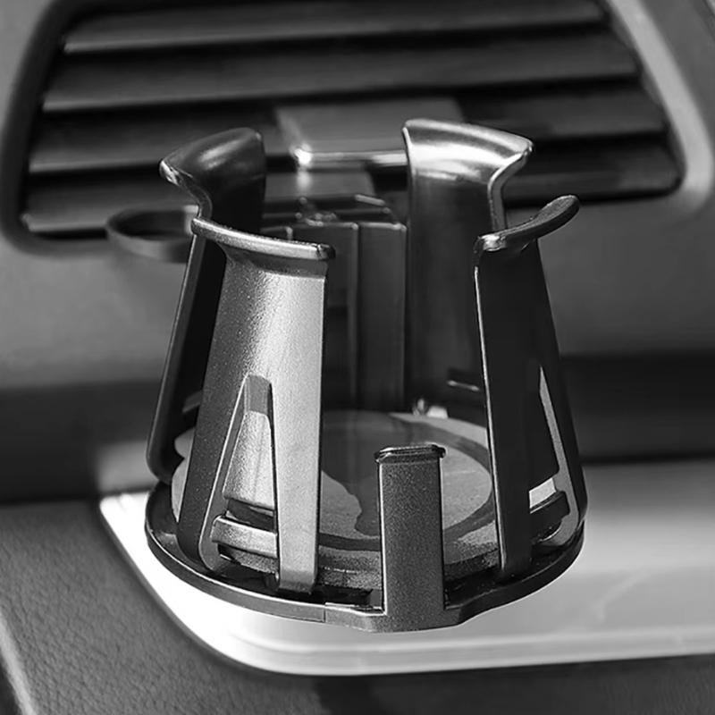 Rotatable Car Vent Drink Universal Bottle Holder ABS Car Air Outlet Beverage Holder Stand For Road Trip