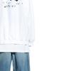 Balenciaga Hand Drawn Bb Icon Large Fit Hoodie White/Black 620947TNVQ19040