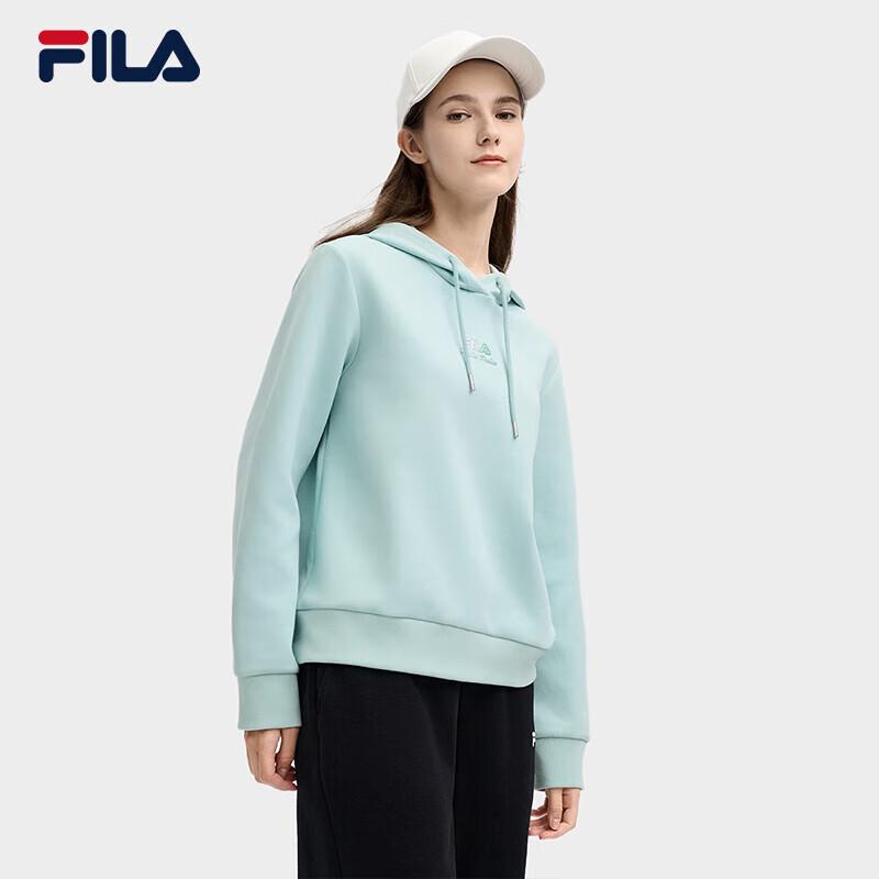 FILA Women s Casual Hooded Knit Sweatshirt M