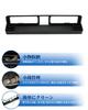 RUIYA Toyota 90 Series Center Console Air Conditioner Vent Storage ABS Console Smartphone Easy Convenient Custom Interior Accessories Noah/Voxy Tray,