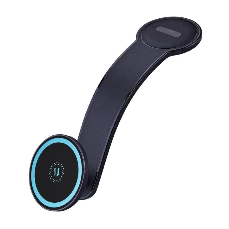 Adjustable Car Phone Holder Rack Stand Strong 1.8KG Suction Magnetic Base Heatproof Adhesive For Multiple Angle Viewing