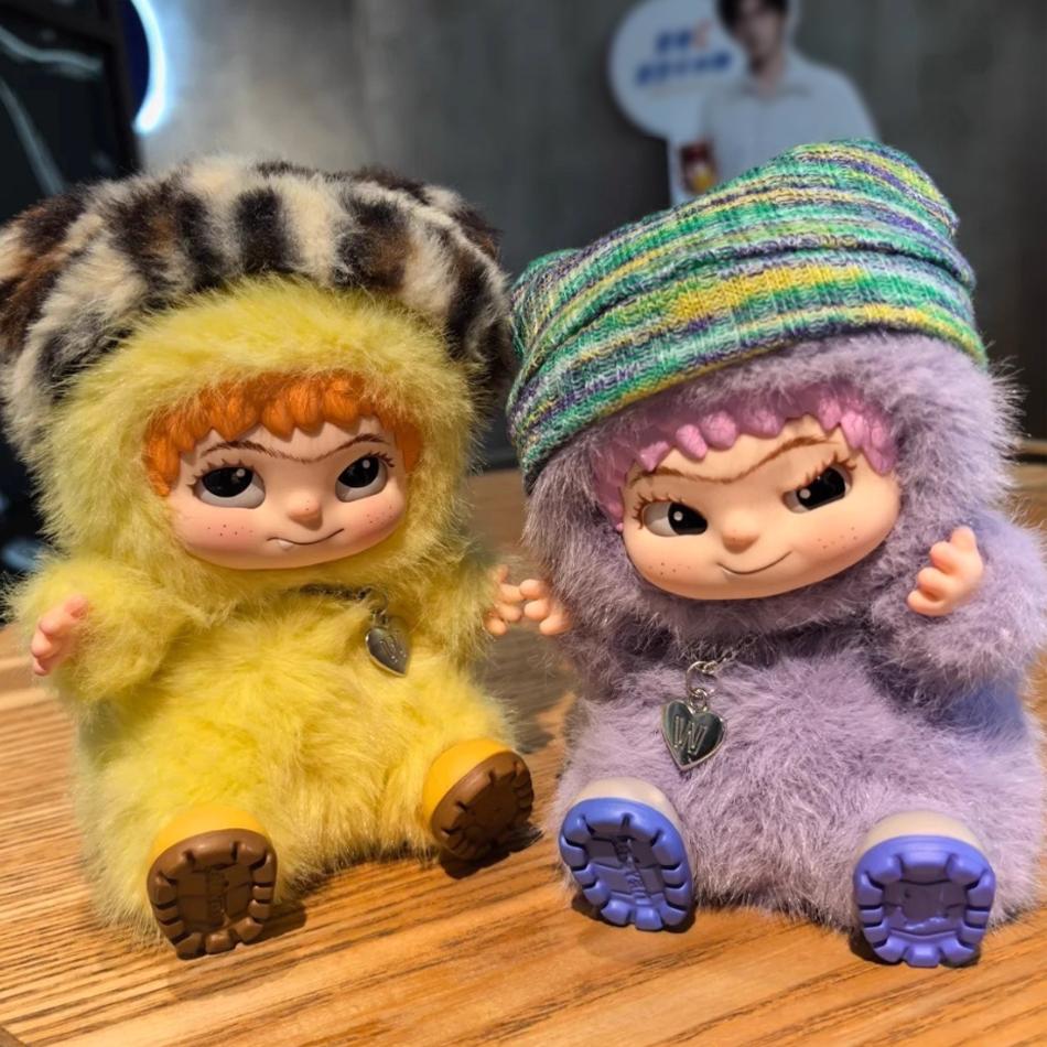 Wakuku пухнастий модний веселий подарунковий набір мила фігурка Wakuku коробка-сюрприз мила лялька підвіска лялька сумка-сюрприз подарункова іграшка