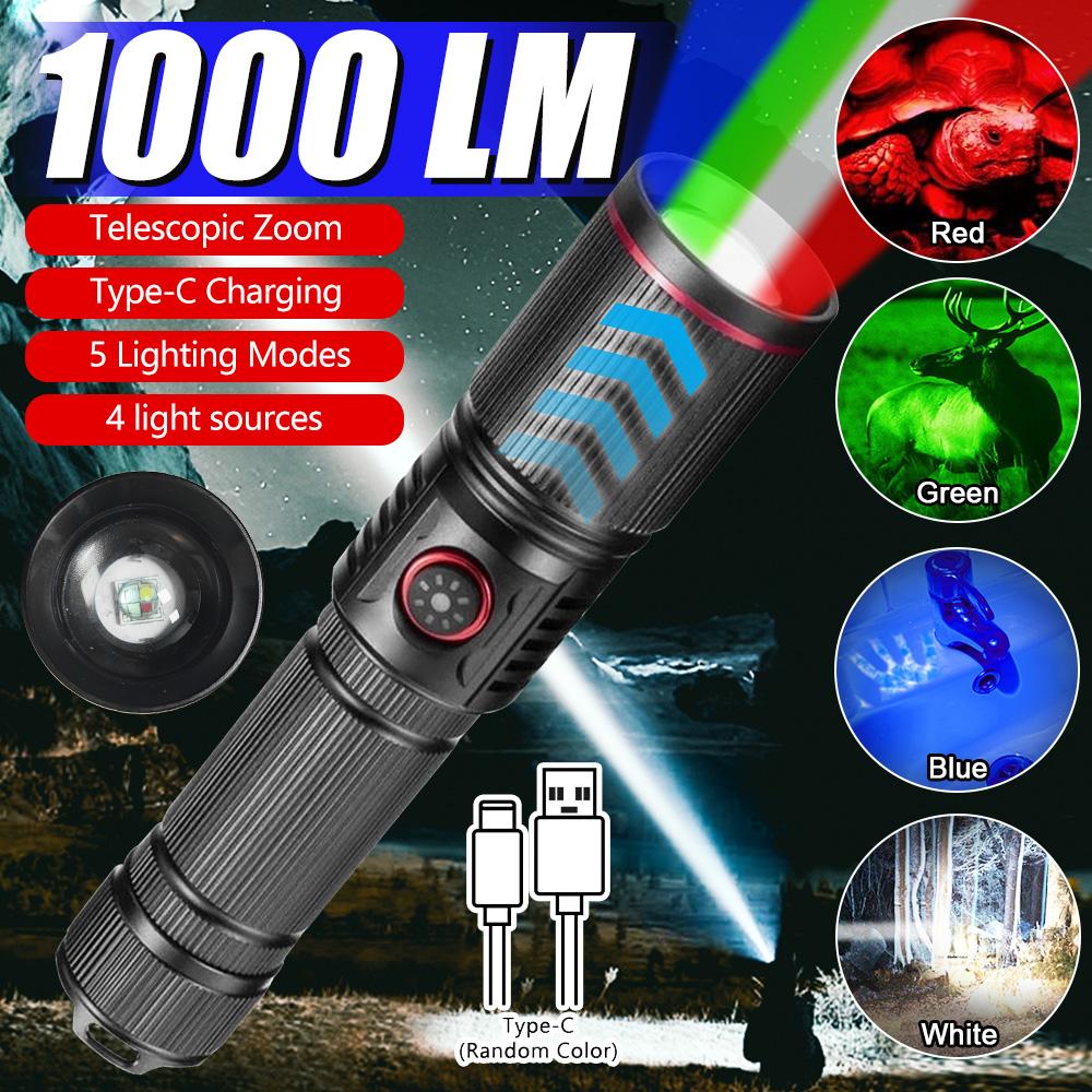 30W UV Flashlight 365nm Black Mirror Torch 3led Flashlamp Ultraviolet Ink Dryer Money Fluorescer Detector Purple Light Torch
