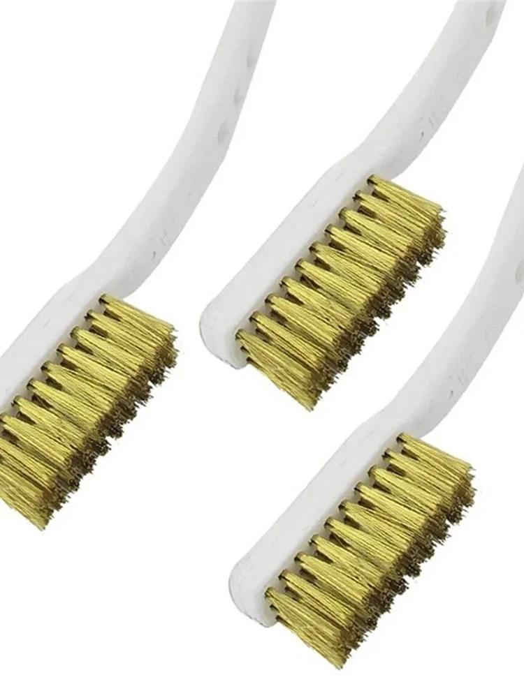 Industrial Metal Polishing Burring Cleaning Brush 5Pcs Brush Mini Paint Rust Remover Brushes