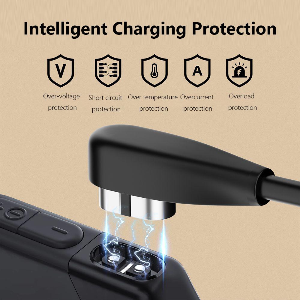 Magnetisches Ladekabel USB/Typ-C Ladekabel für Aftershokz Aeropex AS800 für Shokz OpenRun Pro/OpenRun/OpenRun Mini/OpenComm