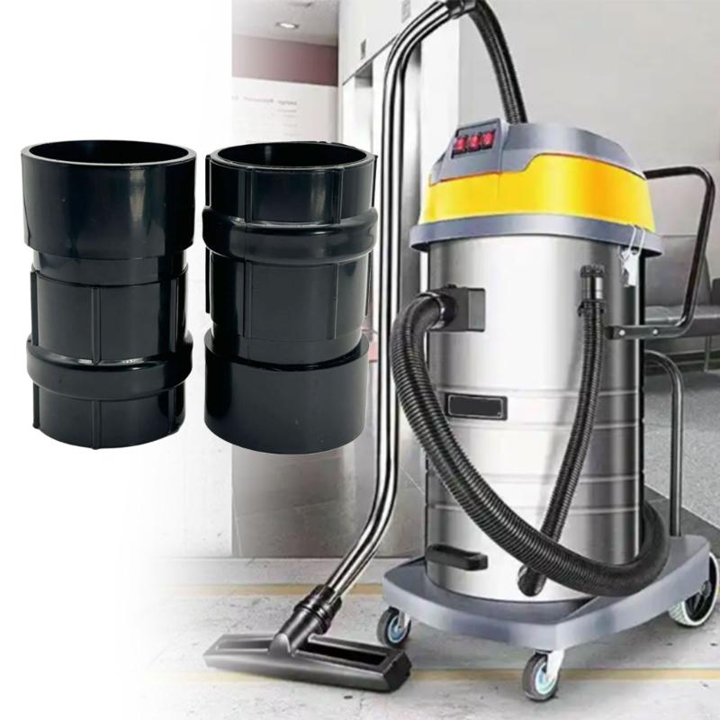 2Pcs Plastic Vacuum Hose Connector Reducer Attachments High Performances Hose Fittings Improving Cleaning Power