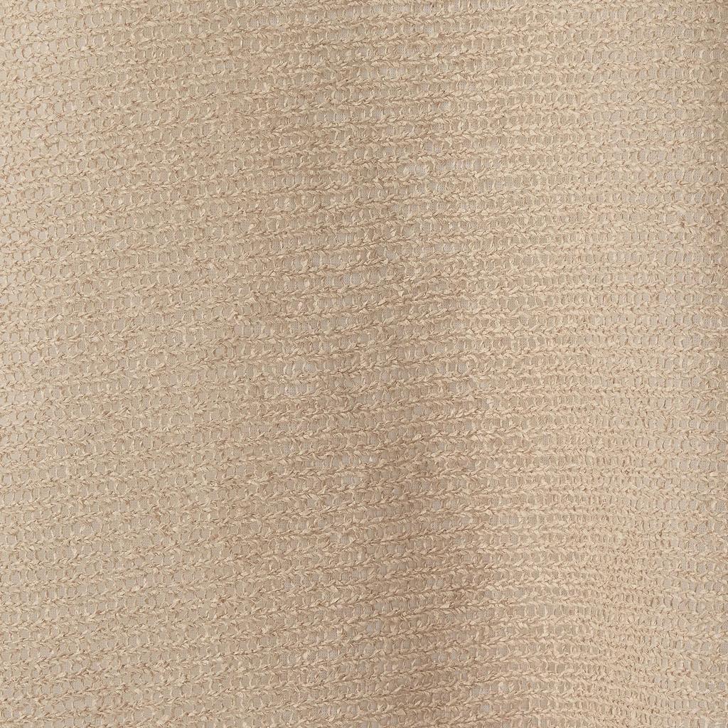 Comme Ca Ism Washi Blend Mesh Poncho Beige Knit, 12-90KK07-205,