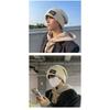 Hats, Couple, Knitted Hats, Men's and Women's Styles, Warm, Cold Hats, Loose, Big Head Waist, Knitted Hats