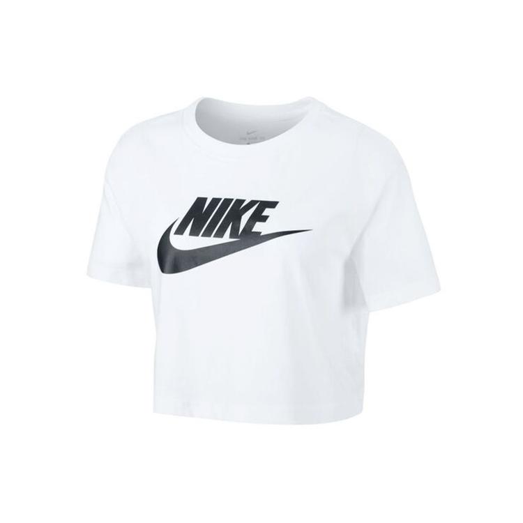 

Новая женская укороченная футболка с логотипом Nike Sportswear Essential BV6175-100 L
