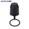 Universal 50mm Auto Tow Bar Ball Cover Accessories Durable Black Cap Towing Hitch Caravan Car Trailer Towball Protective Cover
