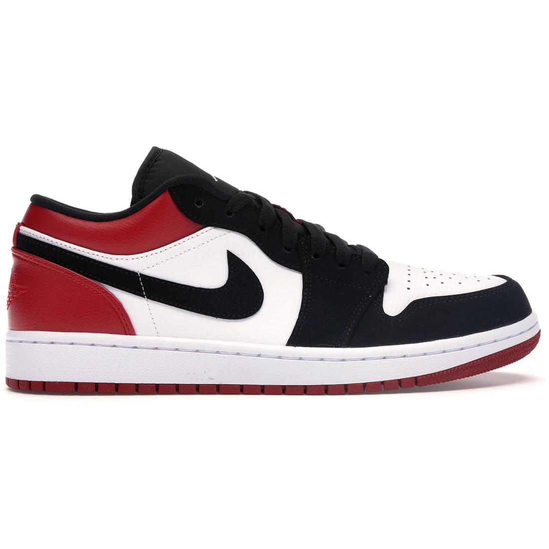 

Sneaker Jordan 1 Low Black Toe (2019)(553558-116) 42.5