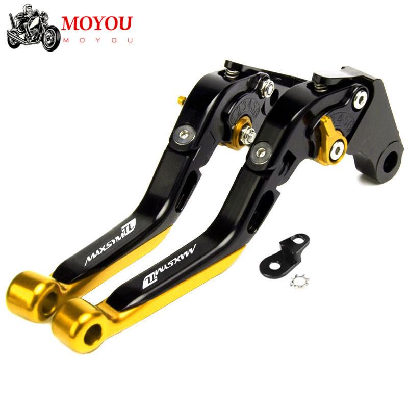 For SYM MAXSYM TL 500 Maxsym TL500 2020-2025 New Motorcycle Folding Extendable Brake Clutch Lever With Parking Function